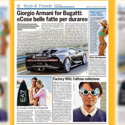 “Style&Trends” oggi su “20 minuti” (12 luglio)