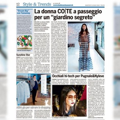 “Style&Trends” oggi su “20 minuti” (5 luglio)