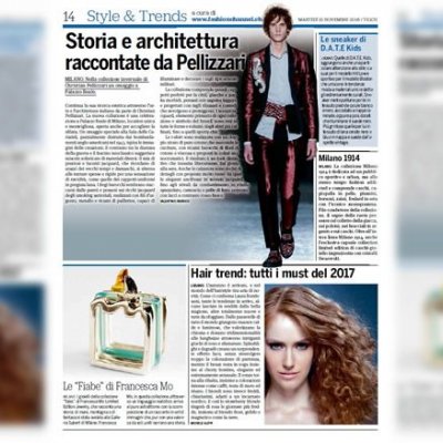 “Style&Trends” oggi su “20 minuti” (15 novembre)