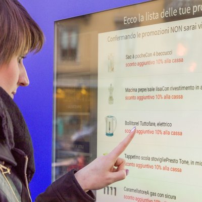 A Varese l’occasione é… a portata di touch