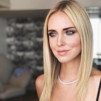 Chiara Ferragni con hair look powered by ghd