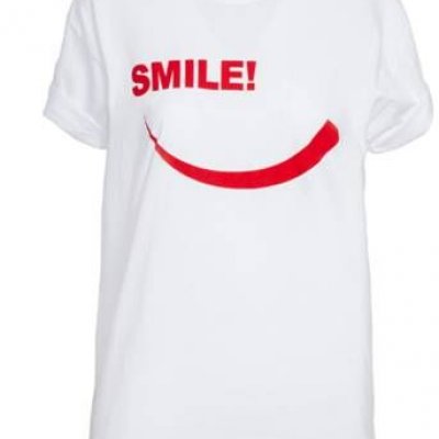 La t-shirt in limited edition Smile