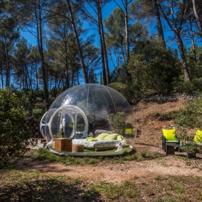 BUBBLES, dormire in bolle