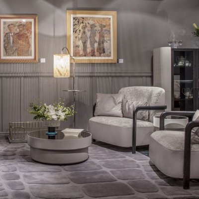 I nuovi living molto “glamour” di Formitalia