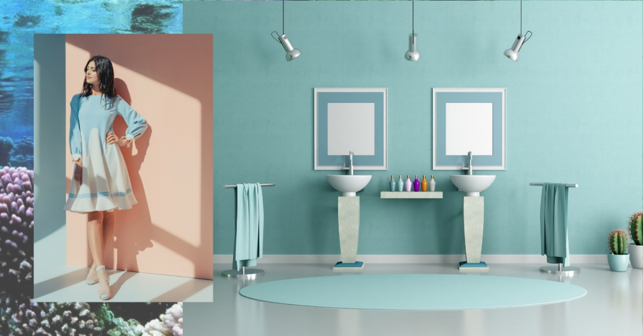 Colore moda 2019: il verde acqua alle pareti - FashionChannel