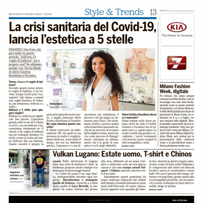 fashionchannel.ch scrive su “20 minuti” (16 giugno)