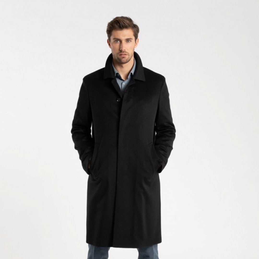Il coat uomo in puro cashmere