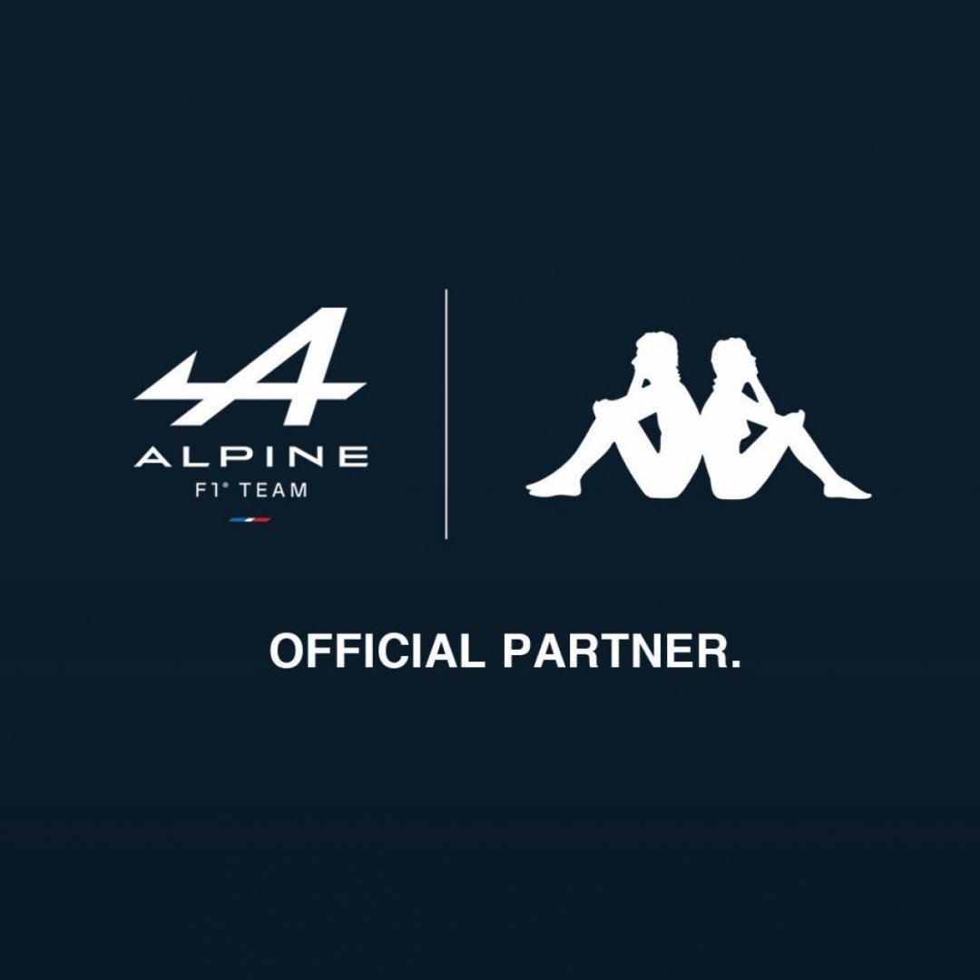 Il Team Alpine F1 ritrova Kappa e K-Way