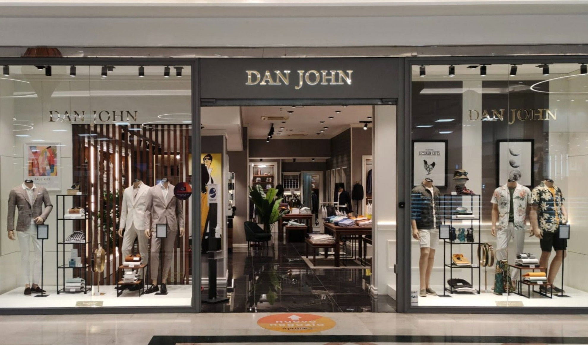 Dan John apre il ventiduesimo store del Lazio - FashionChannel