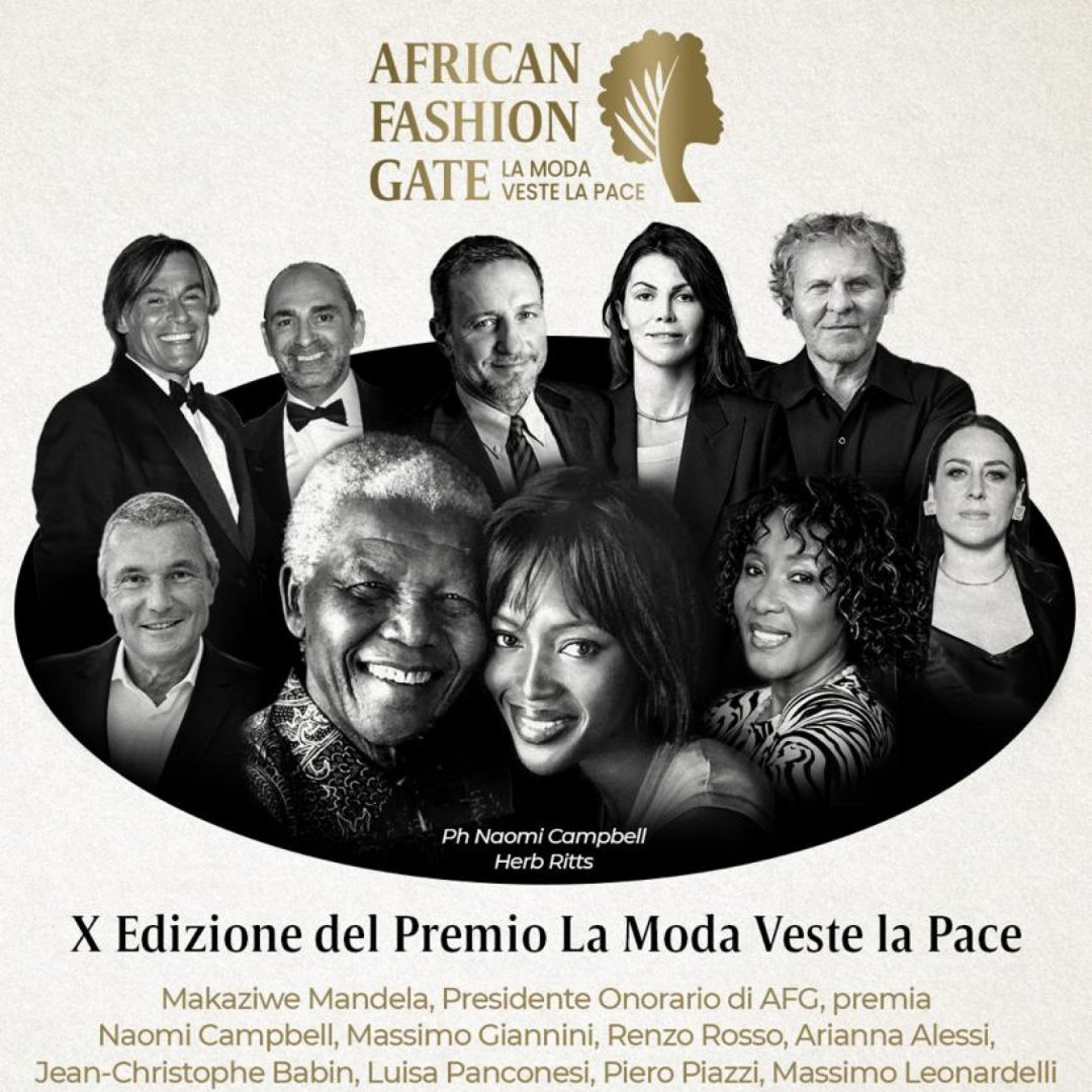 African Fashion Gate firma la X edizione del Premio La Moda Veste la Pace