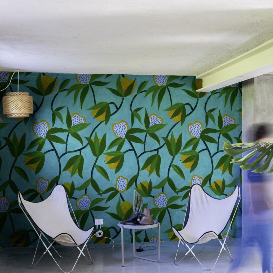 SpaghettiWall porta a parete una nuova idea di tropicale