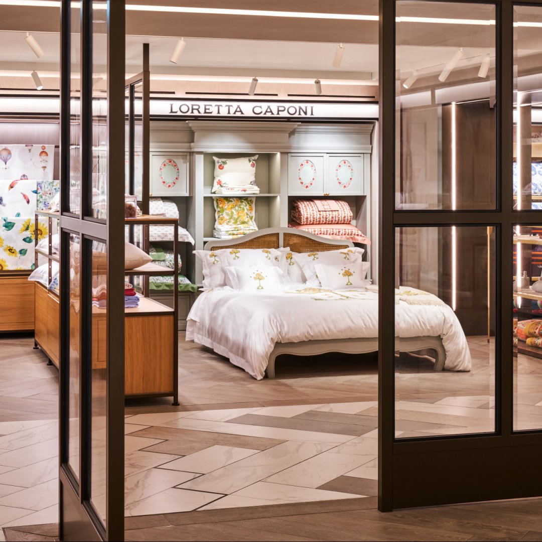 Loretta Caponi espande la sua presenza globale aprendo un punto vendita ad Harrods