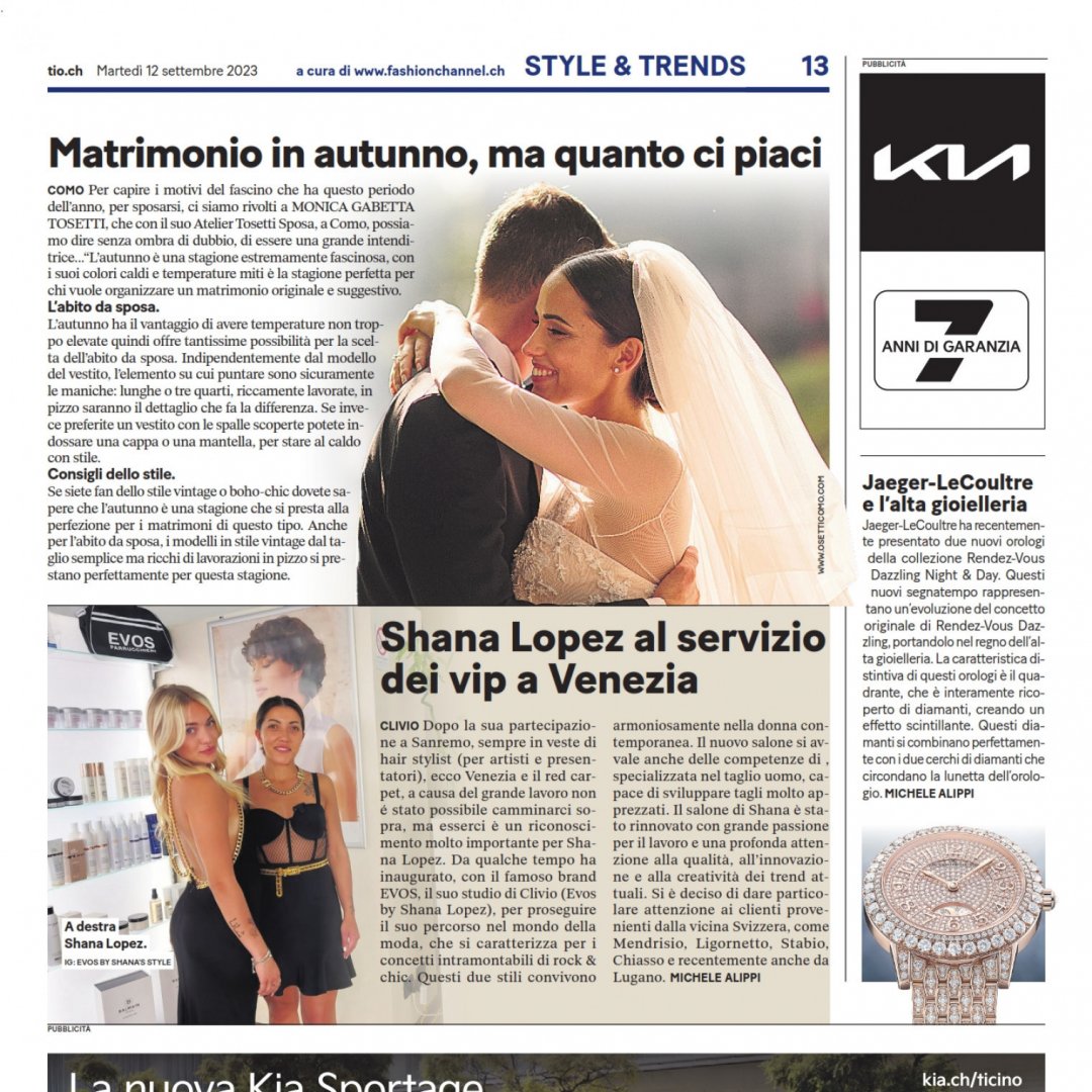 Fashionchannel.ch scrive su “20 minuti” (12 settembre)