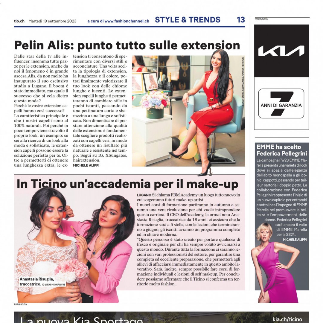 Fashionchannel.ch scrive su “20 minuti” (19 settembre)