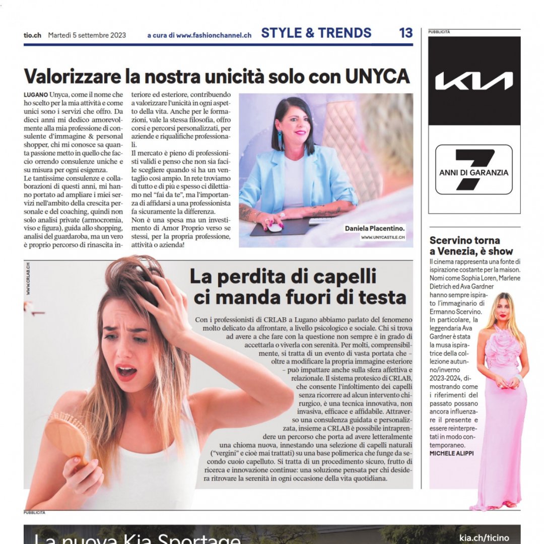 Fashionchannel.ch scrive su “20 minuti” (5 settembre)