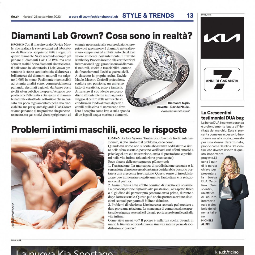Fashionchannel.ch scrive su “20 minuti” (26 settembre)