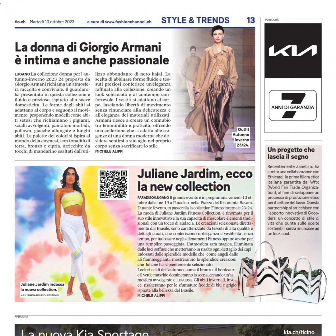 Fashionchannel.ch scrive su “20 minuti” (10 ottobre)