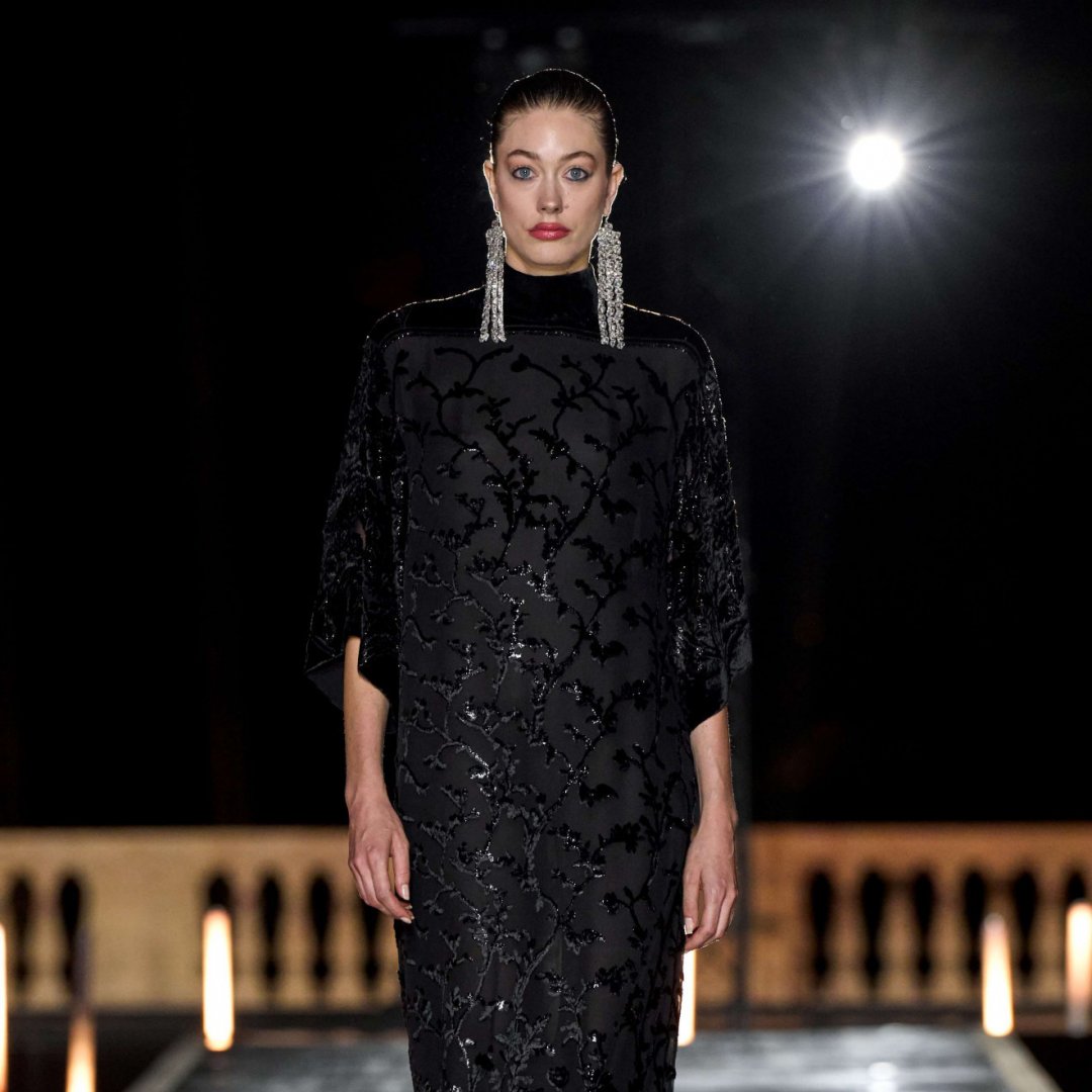 Michele Miglionico incanta Roma con l'Alta Moda ispirata agli anni Ottanta