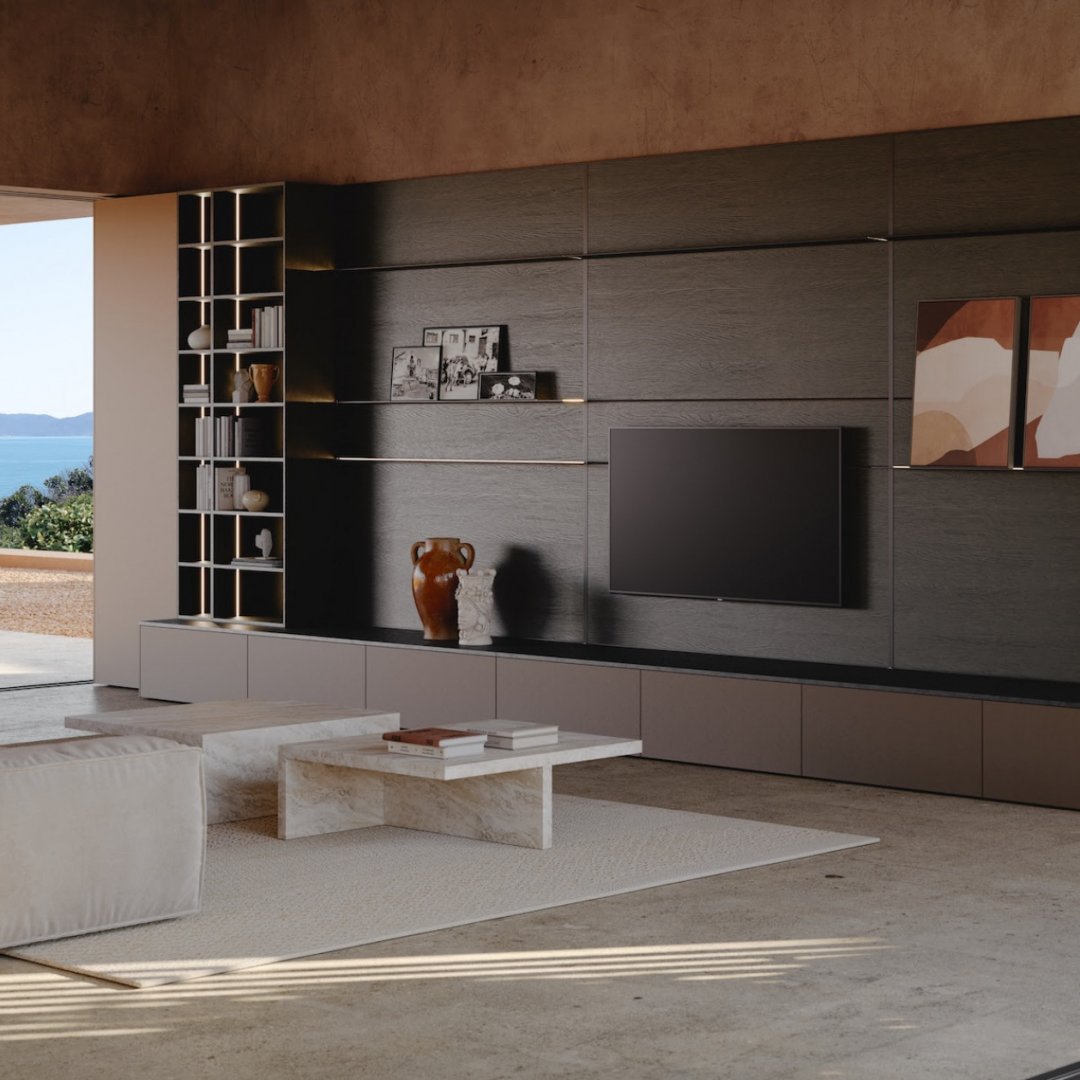 Snaidero ridefinisce il living con Modula, il nuovo concetto di casa integrata