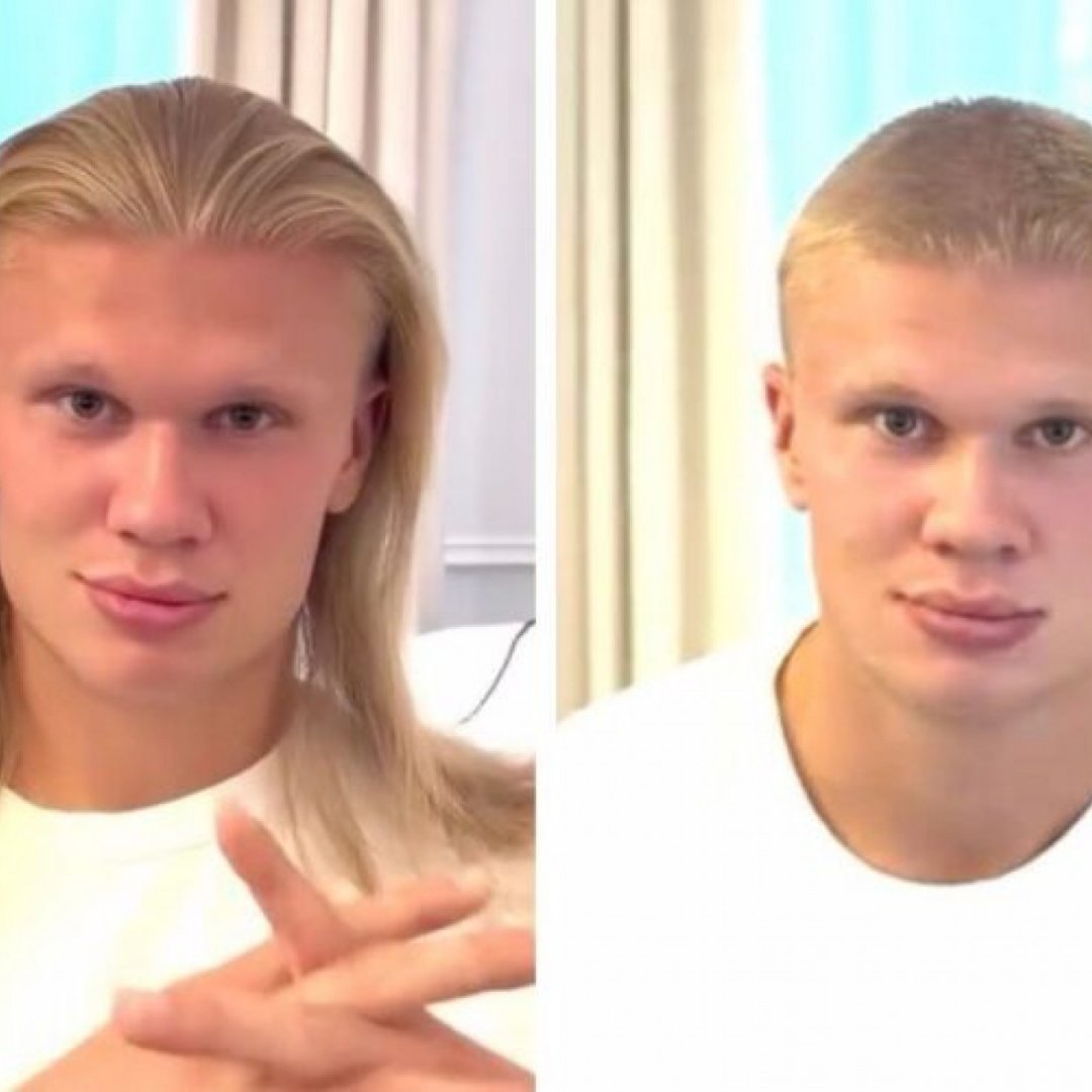 Erling Haaland, addio alla chioma da vichingo: il nuovo look spiazza tutti