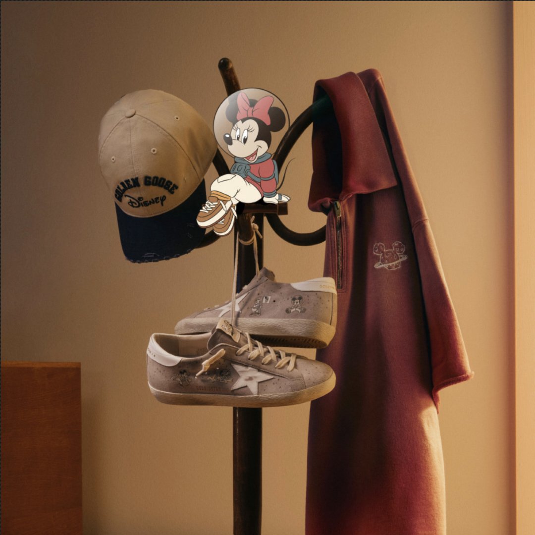 Golden Goose e Disney: Mickey & Friends accendono la creatività