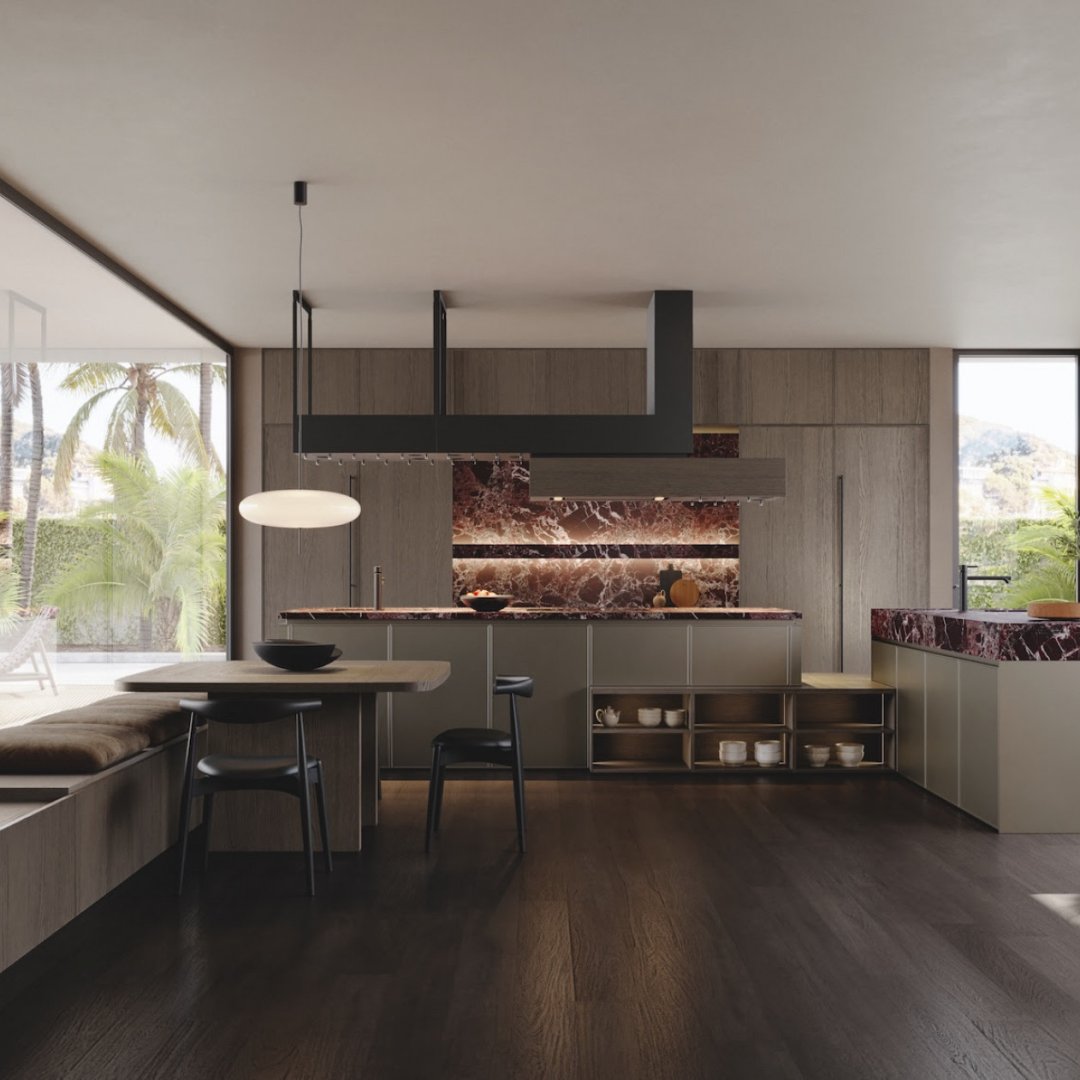 Snaidero Quadra: eleganza essenziale e libertà progettuale in cucina